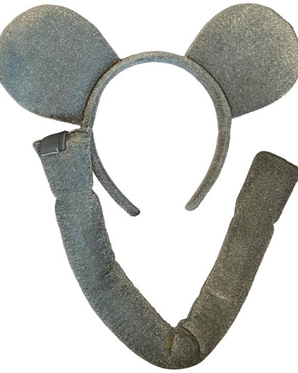 Sparkly Mouse Headband and Tail Set