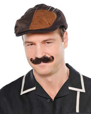 Mini Handlebar Brown Moustache