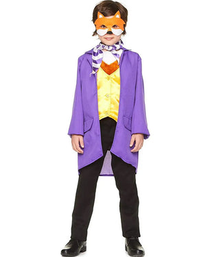 Mr Fox Kids Costume