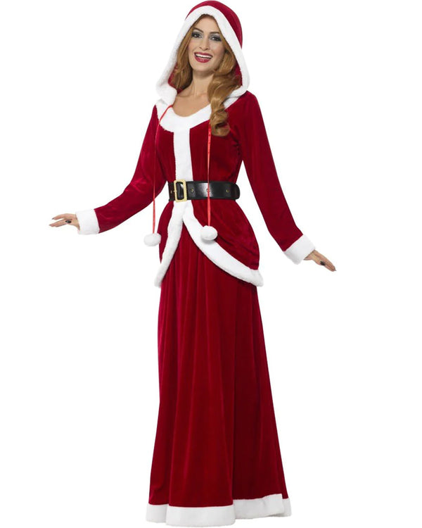 Ms Claus Deluxe Womens Plus Size Christmas Costume