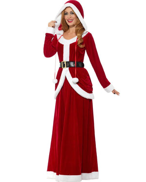 Ms Claus Deluxe Womens Plus Size Christmas Costume