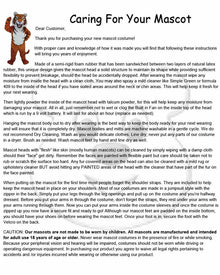 Sheepdog Professional Mascot Costume