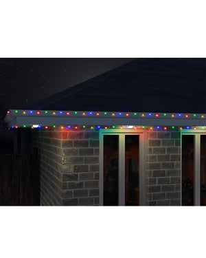 Timer Multi Coloured 1000 Piece LED Christmas Fairy Lights 69.9m