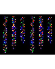 Christmas Timer Multicolour 480 Piece Tree Clusters 10m