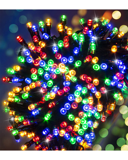 Multicoloured 200 Piece Flashing LED Lights