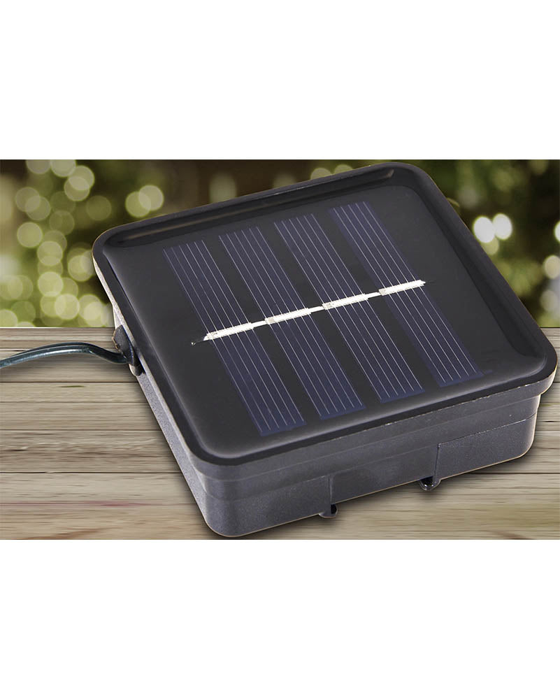Multicoloured 240 Piece Solar Fairy Lights