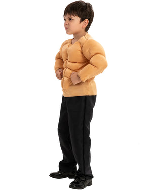 Muscle Chest Top Boys Costume