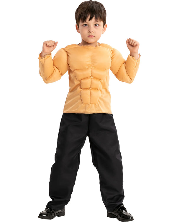 Muscle Chest Top Boys Costume