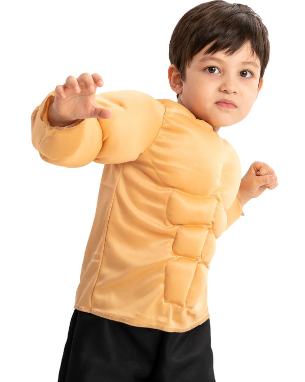 Muscle Chest Top Boys Costume