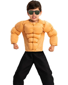 Muscle Chest Top Boys Costume
