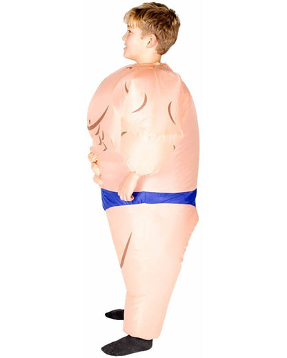 Muscle Man Inflatable Kids Costume