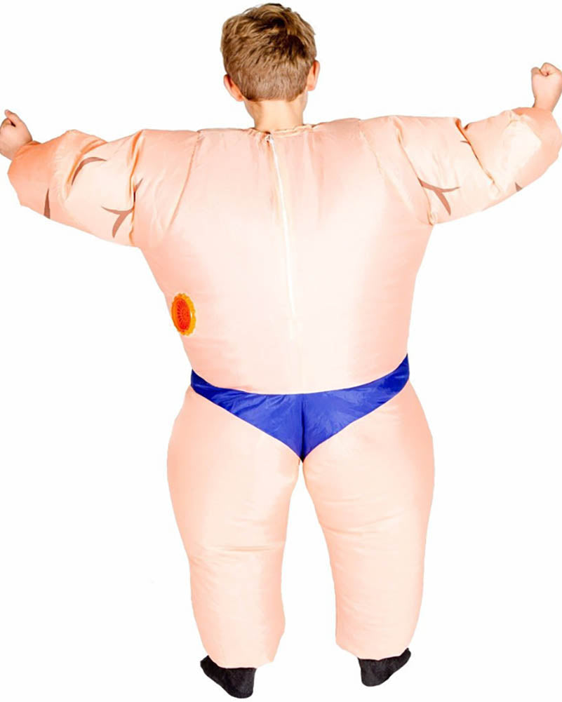 Muscle Man Inflatable Kids Costume