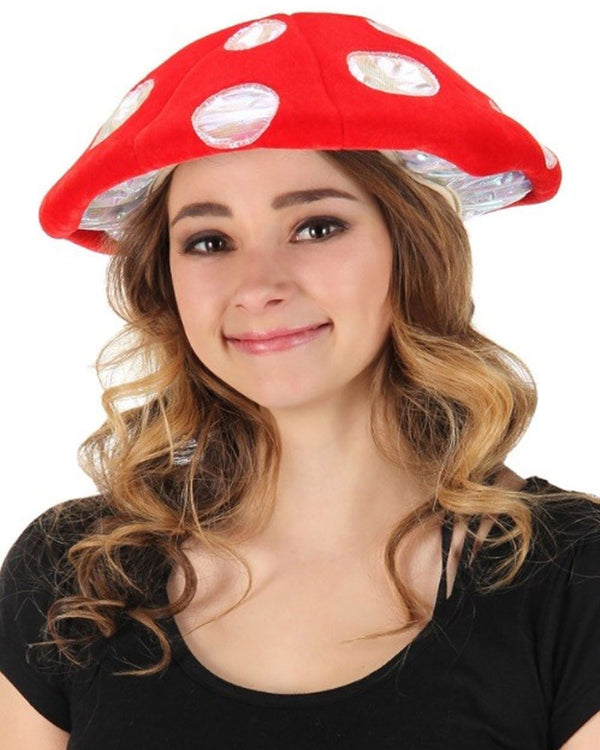Mushroom Light up Hat