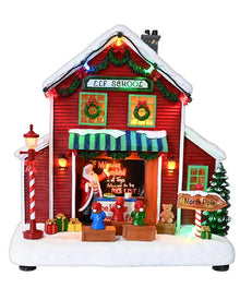 Elf School Musical LED Christmas Decoration 23cm