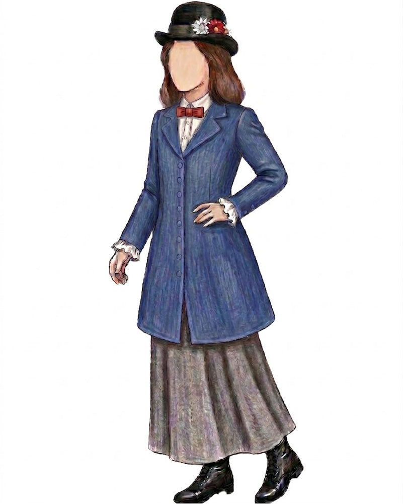 Musical Nanny Deluxe Girls Costume