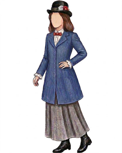 Musical Nanny Deluxe Girls Book Week Costume