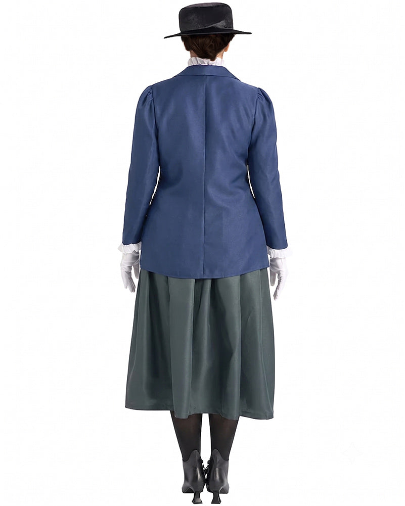 Musical Nanny Deluxe Womens Plus Size Book Week Costume