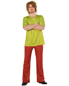 Mystery Cartoon Guy Green Mens Costume
