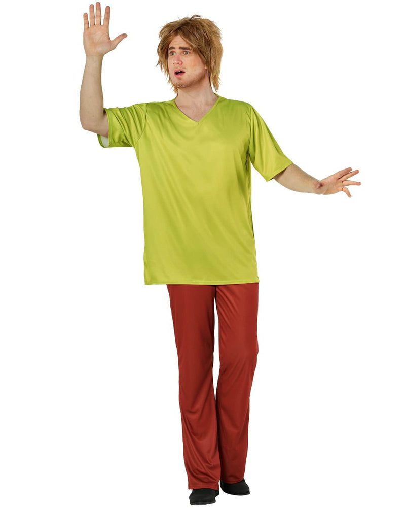 Mystery Cartoon Guy Green Mens Costume