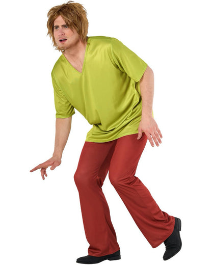 Mystery Cartoon Guy Green Mens Costume