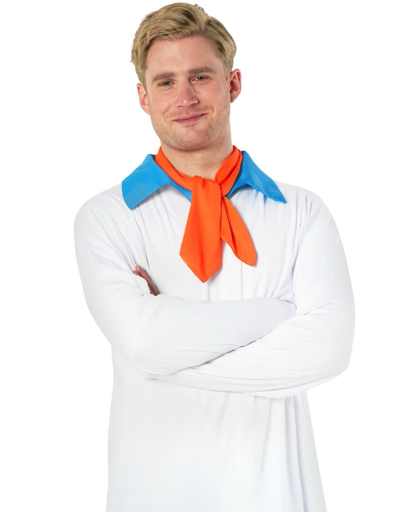 Mystery Cartoon Guy White Mens Costume
