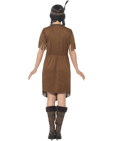 Native Inspired Warrior Princess Womens Costume