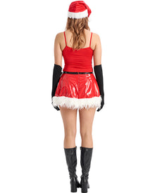 Mean Santa Girl Womens Christmas Costume