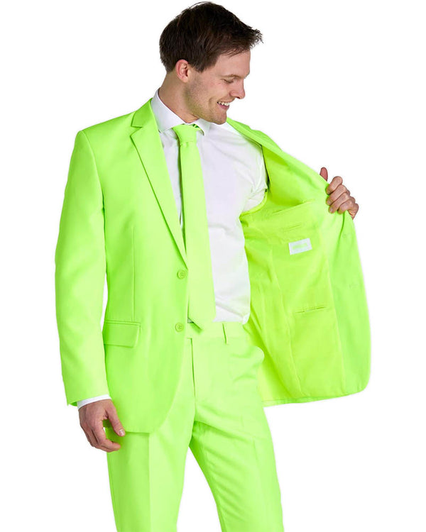 Neon Lucky Lime Mens Premium Opposuit