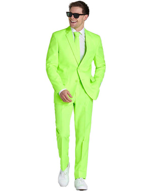 Neon Lucky Lime Mens Premium Opposuit