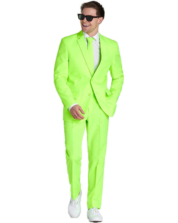 Neon Lucky Lime Mens Premium Opposuit