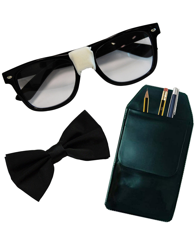 Nerd Glasses Bow Tie and Pen Holder Set