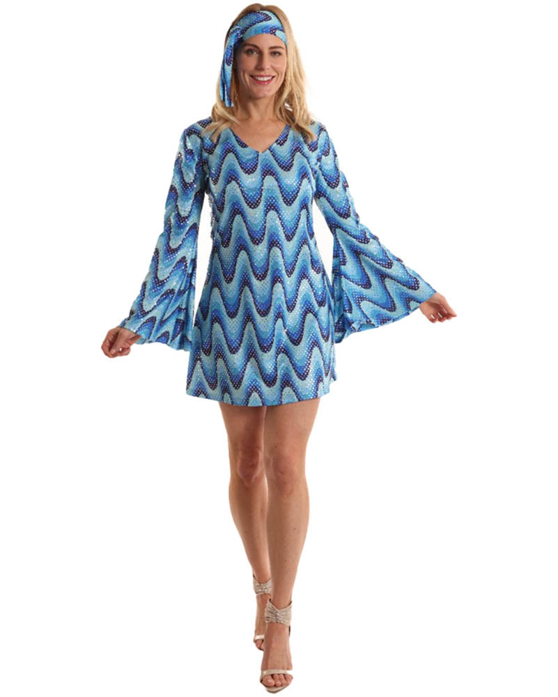 70s New Disco Womens Costume