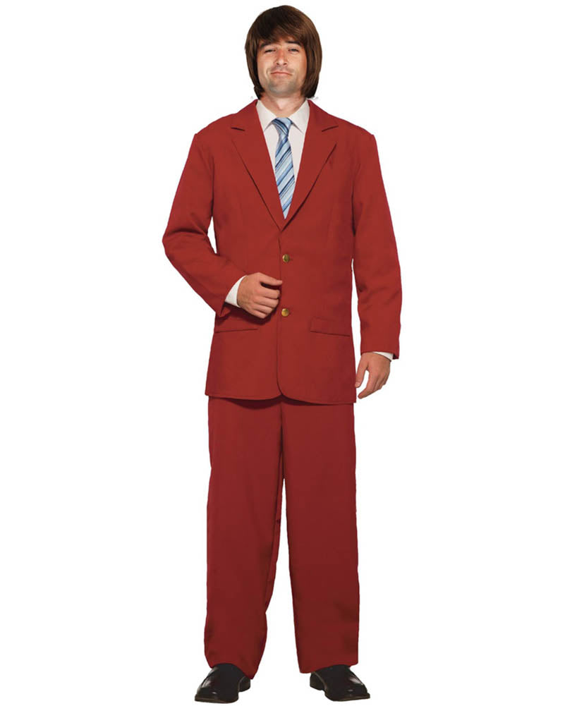 News Anchor Suit Mens Costume