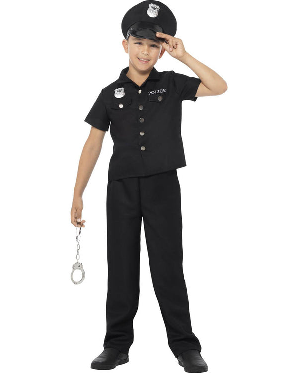 New York Cop Boys Costume