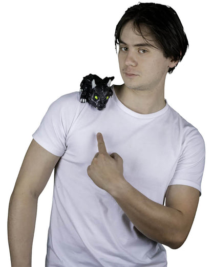 Nightshade Dragon Shoulder Buddy Halloween Prop