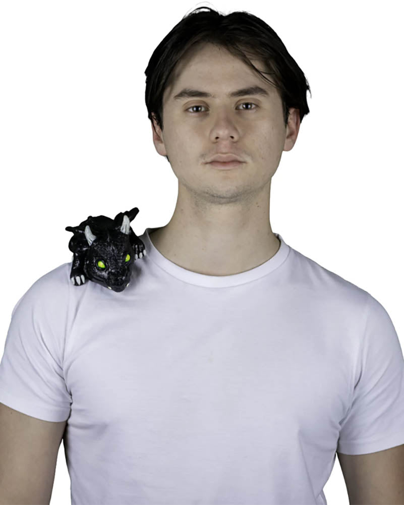 Nightshade Dragon Shoulder Buddy Halloween Prop