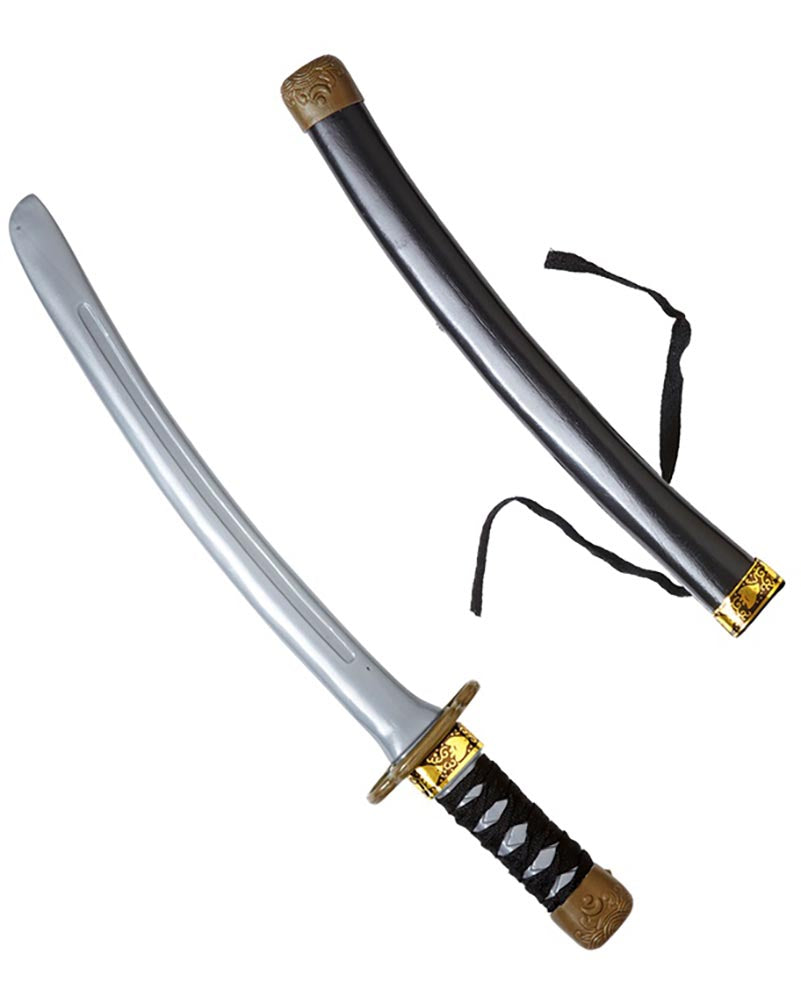Ninja Knife with Scabbard Prop 40cm