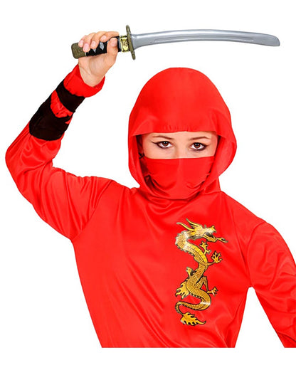 Ninja Knife with Scabbard Prop 40cm