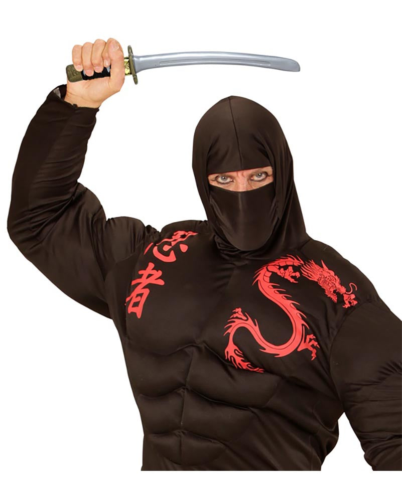 Ninja Knife with Scabbard Prop 40cm
