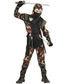 Ninja Soldier Boys Halloween Costume