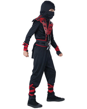 Ninja with Dagger Belt Boys Costume