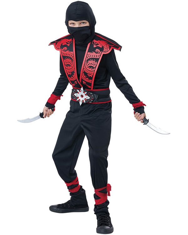 Ninja with Dagger Belt Boys Costume