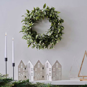 Nordic Noel Door Christmas Wreath 30cm