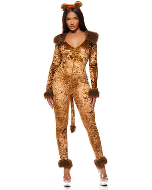 No Courage Lion Womens Costume