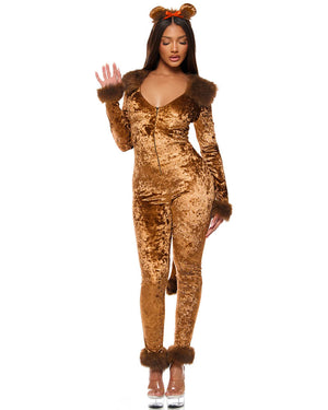 No Courage Lion Womens Costume