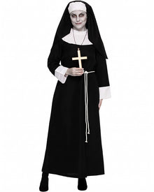 Nun Deluxe Womens Plus Size Halloween Costume