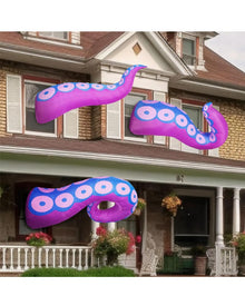 Octopus Tentacles Window Breaker 3 Piece LED Inflatable Halloween Decoration
