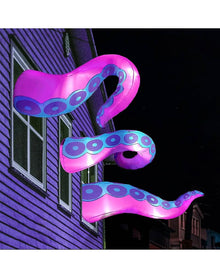 Octopus Tentacles Window Breaker 3 Piece LED Inflatable Halloween Decoration
