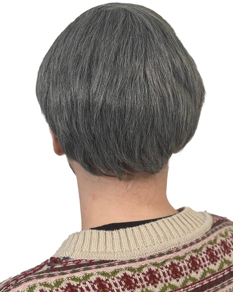 Old Man Deluxe Grey Combover Wig