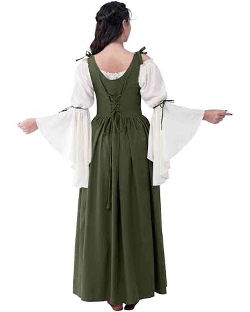 Olive Medieval Renaissance Womens Costume